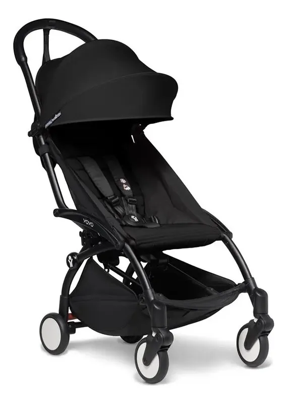 Carrinho de bebê Babyzen YOYO2, preto, dobrável